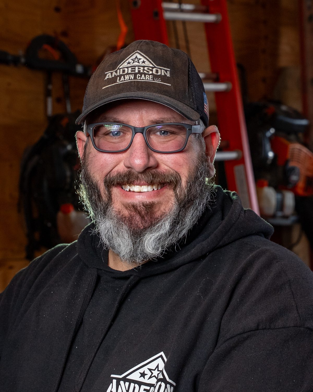 Joseph Anderson, owner of Anderson Lawn Care